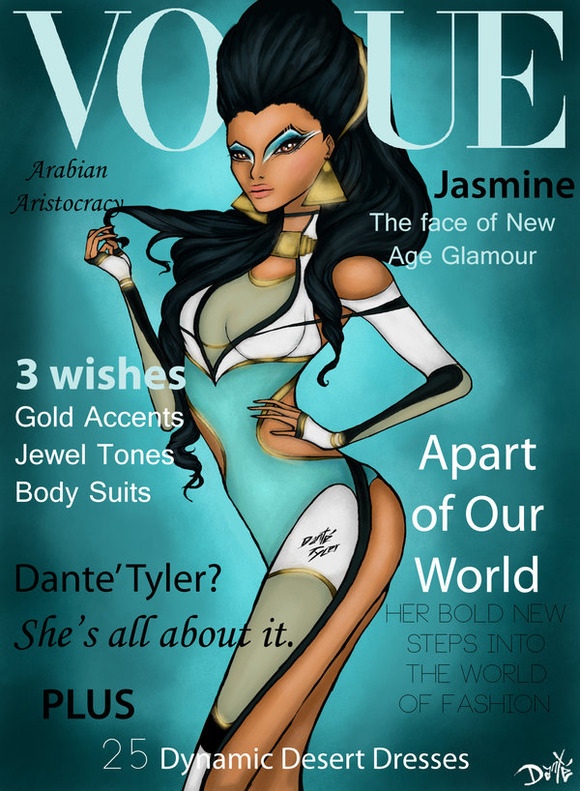 vogue_disney_darlings___jasmine_by_dantetyler-d4qyad1