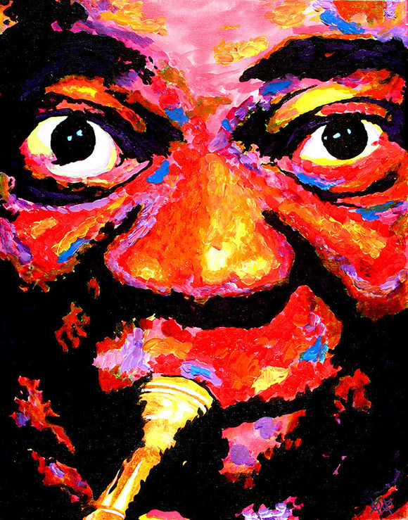 パワフルな色使いと描写 視覚障害者が描いた色の力が満ち溢れる絵画 ジャポンタ