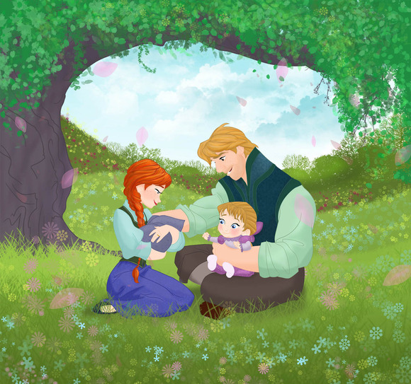 Anna and Kristoff