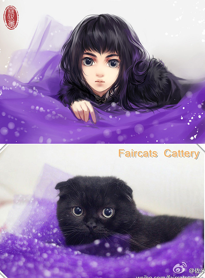 猫が擬人化され描かれるとこうなるニャ ジャポンタ 猫が擬人化され描かれるとこうなるニャ ジャポンタ
