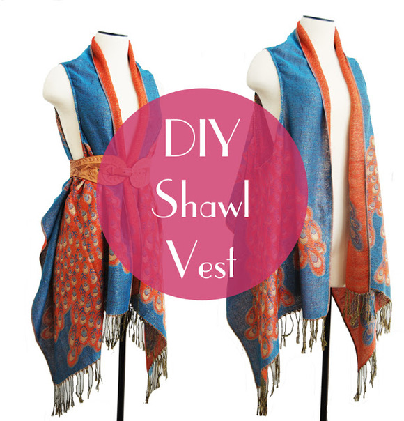 shawl vest