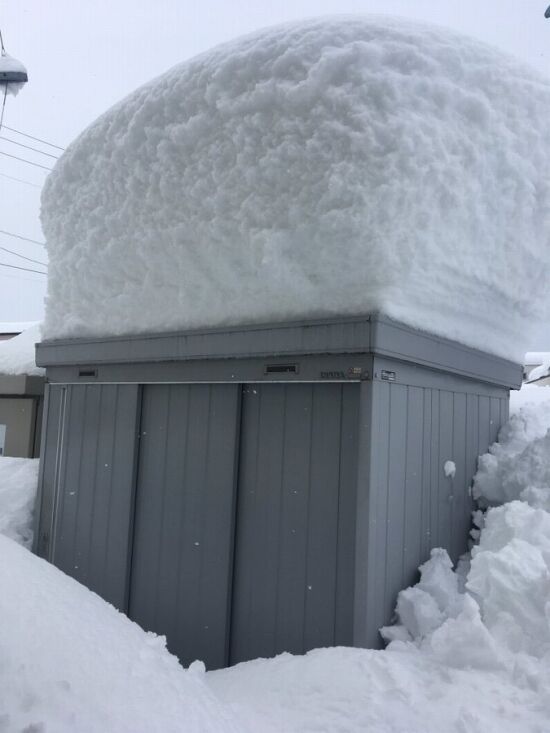100人乗っても大丈夫 イナバ物置の偉大さが雪国で証明される くまニュース 100人乗っても大丈夫 イナバ物置の偉大さが雪国で証明される くまニュース