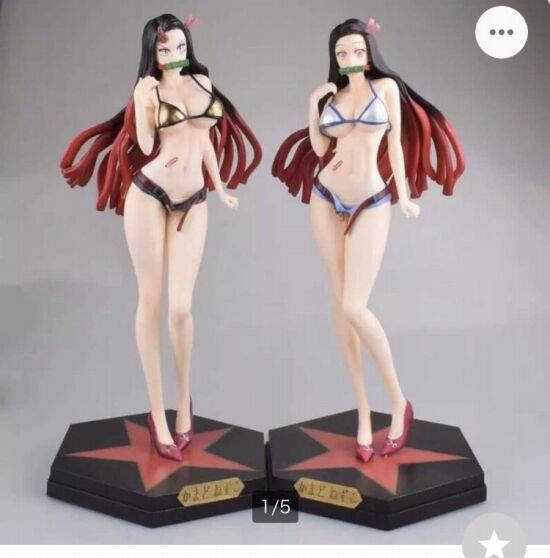 ヤフオクに竈門禰豆子の魔改造フィギュアが出品されまくる くまニュース ヤフオクに竈門禰豆子の魔改造フィギュアが出品されまくる くまニュース