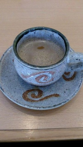 食後のコーヒー