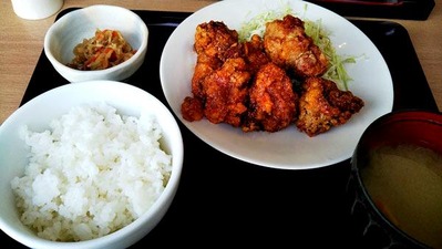 唐揚げランチ♪