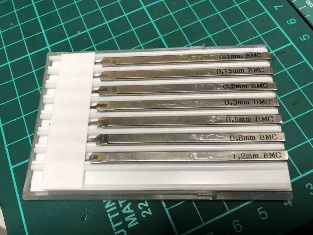 スジボリ堂 新お試しセット BMCタガネ6本 タガネホルダー スジボリ堂 新お試しセット BMCタガネ6本 タガネホルダー