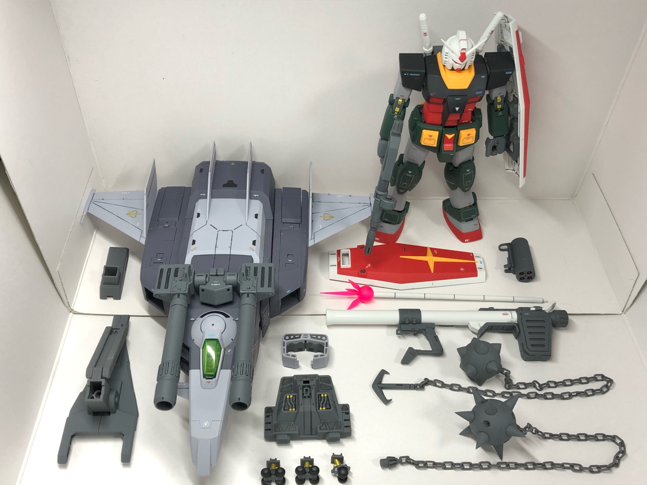公式の Hgガンプラ Gアーマー ガンダムバルバトス新品未組立匿名発送 リックドム プラモデル Ucs Gob Ve