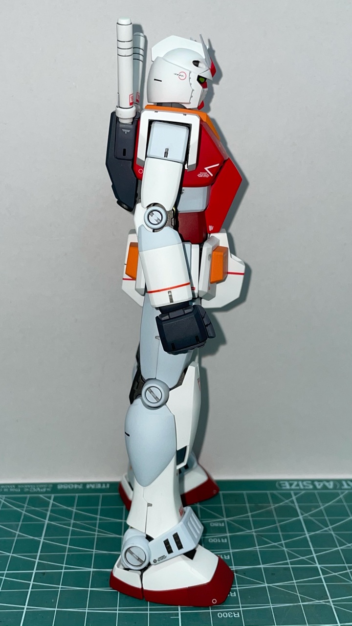 MG 1/100 RX-78-1 SFCソフト「V作戦始動」2Pカラー : くたろう