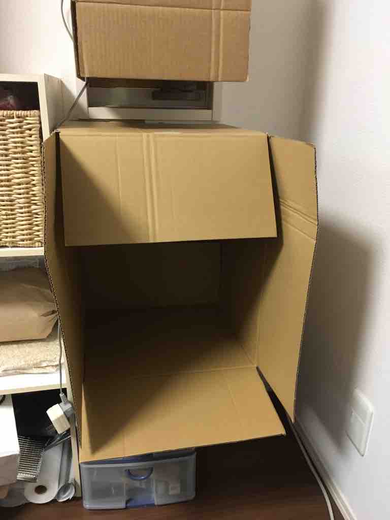 自作塗装ブース着工 ダンボー ル 最後の洗浄 3 700円の塗装ブース くたろう プラモ製作中積みプラ進行中 プラモデル製作記