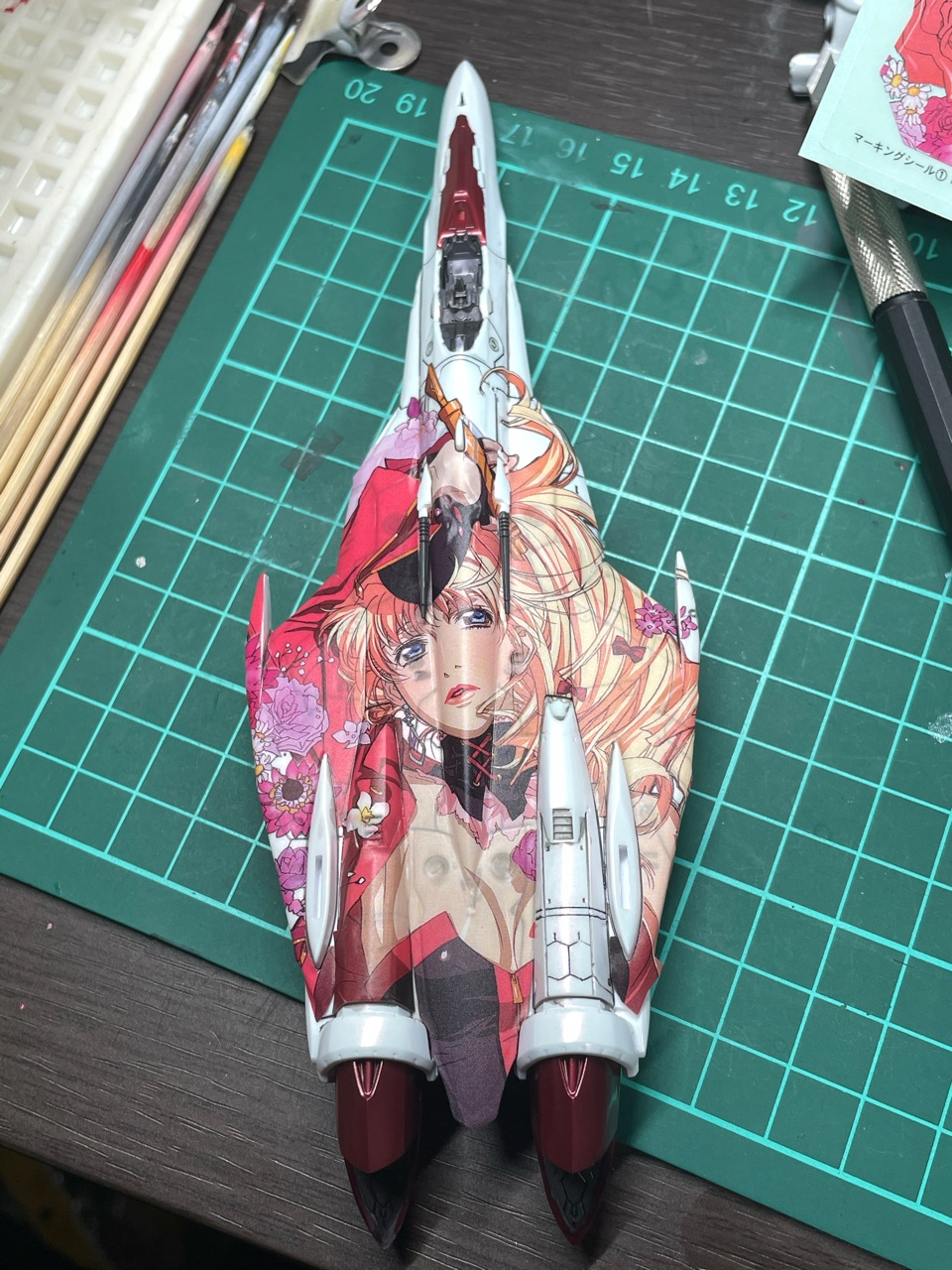 痛バルキリー】1/100 VF-25F メサイアバルキリー シェリル