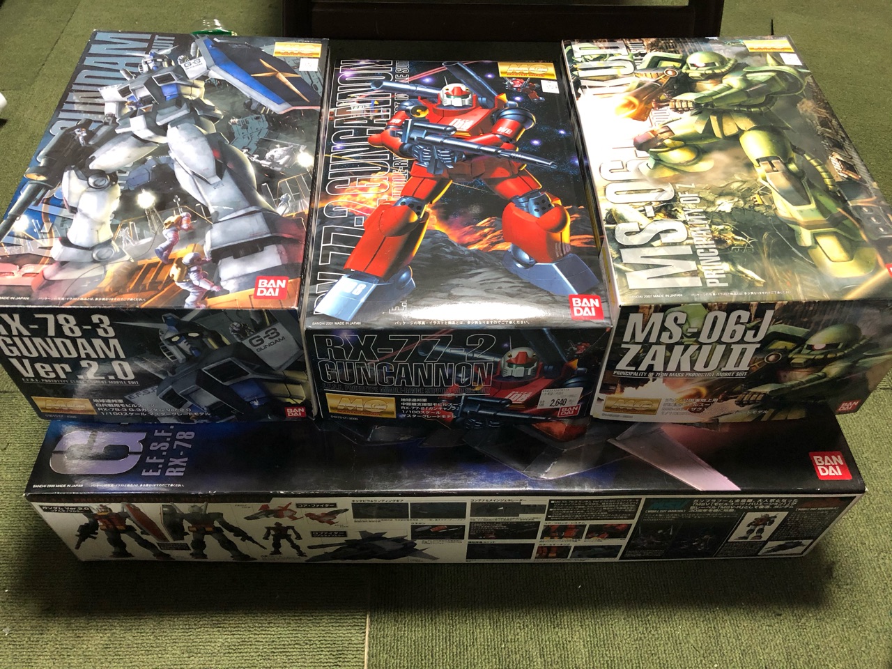1/100MG Gアーマー リアルタイプカラー① 〜RX-78 ガンダム 1/100MG Gアーマー リアルタイプカラー① 〜RX-78 ガンダム