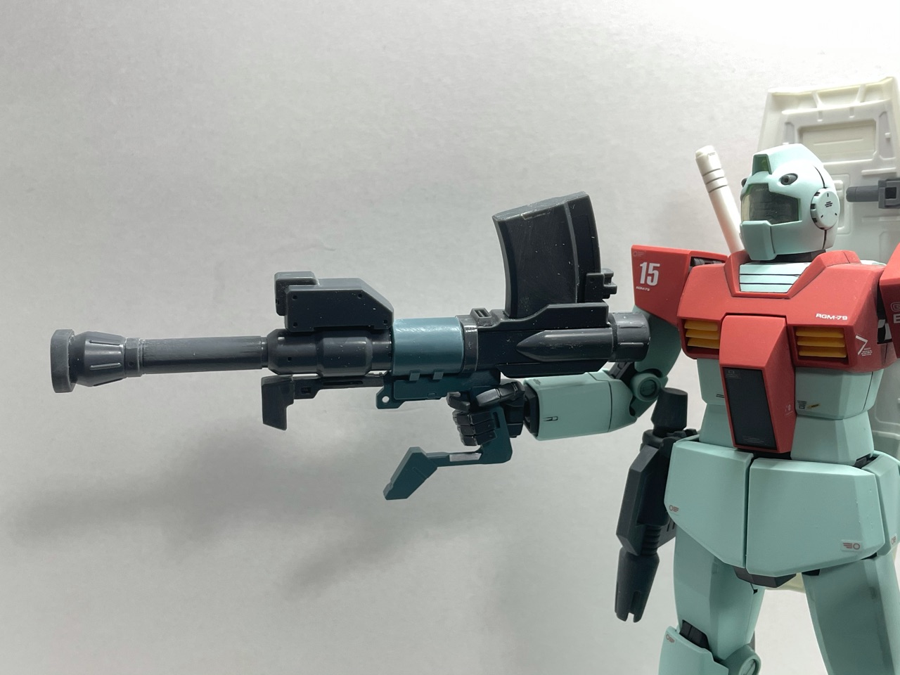 Mg陸戦装備をver 2 0ハンドパーツ規格に変更 と 改造 くたろう プラモ製作中積みプラ進行中 プラモデル製作記