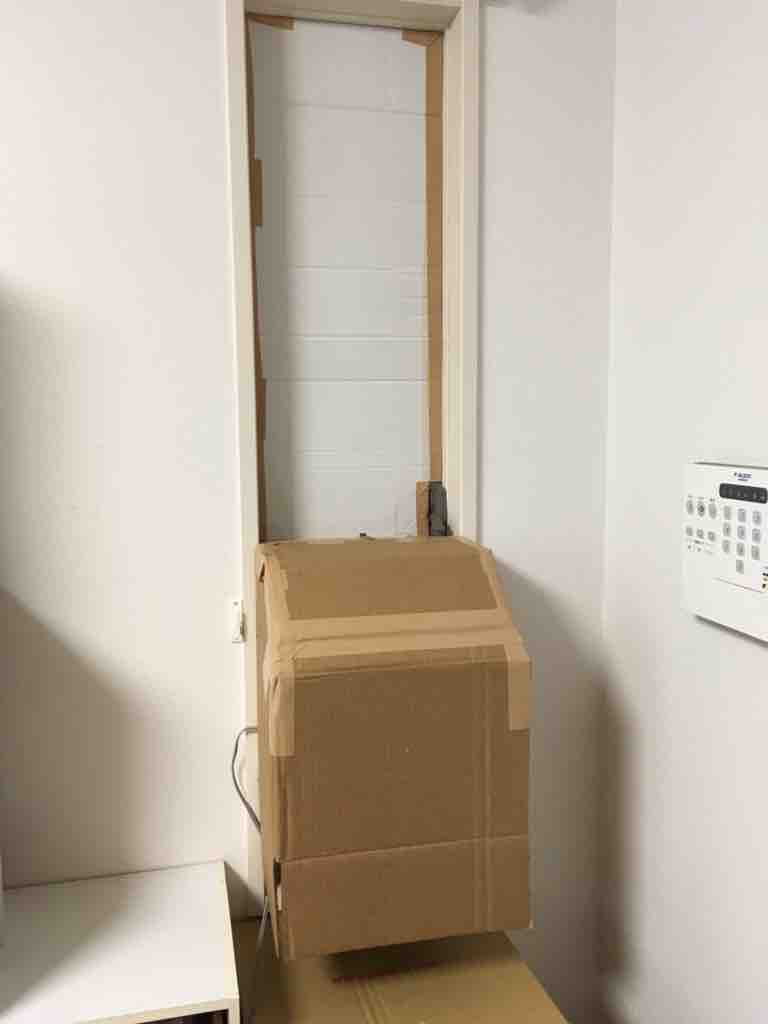 自作塗装ブース着工 ダンボー ル 最後の洗浄 3 700円の塗装ブース くたろう プラモ製作中積みプラ進行中 プラモデル製作記