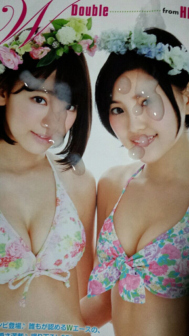 兒玉遥　ぶっかけ 宮脇咲良＆兒玉遥 : もっちのぶっかけLIFE
