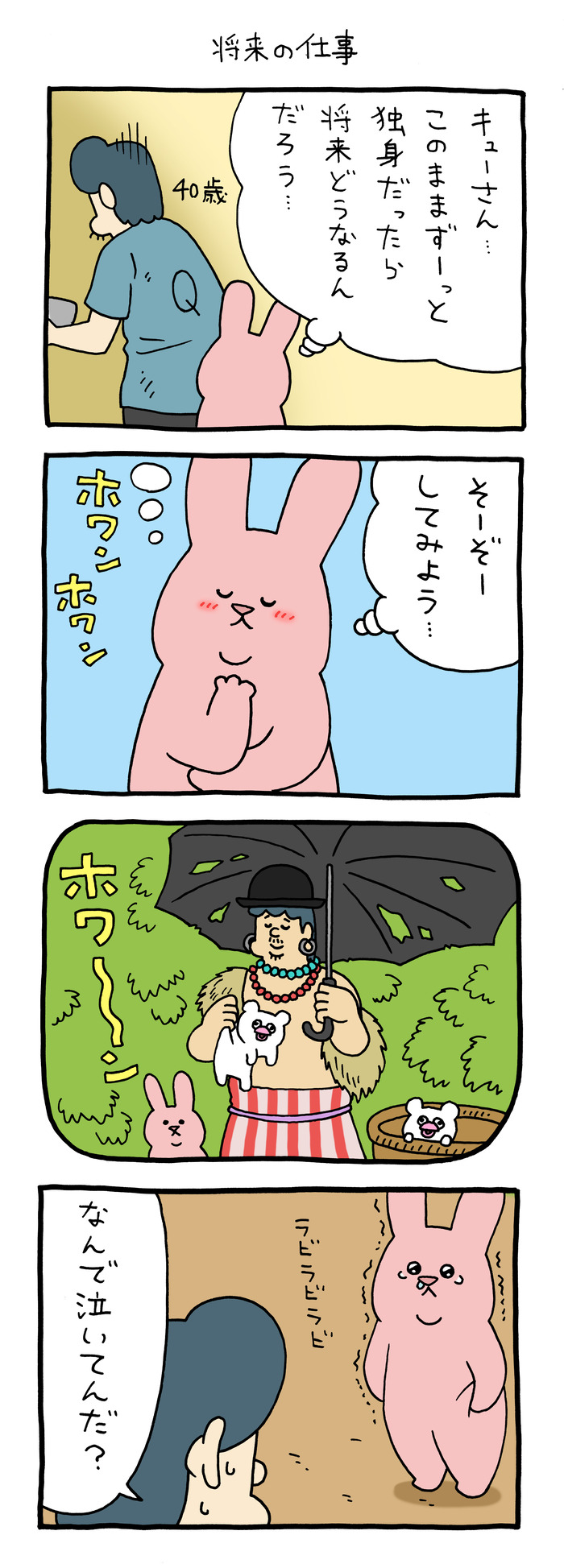 スキウサギ「将来の仕事」