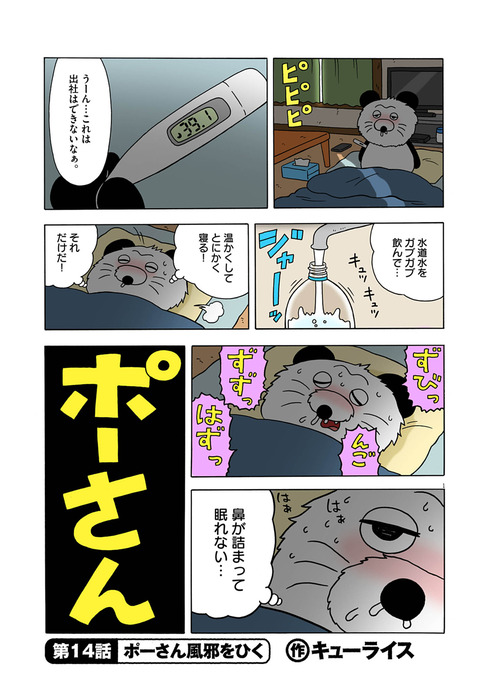 ポーさん第14話「ポーさん風邪をひく」