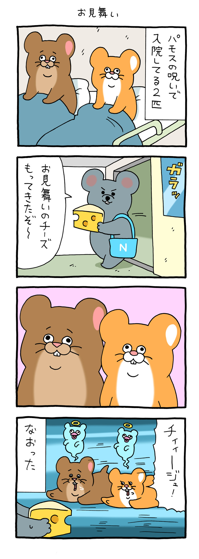 スキネズミ「お見舞い」