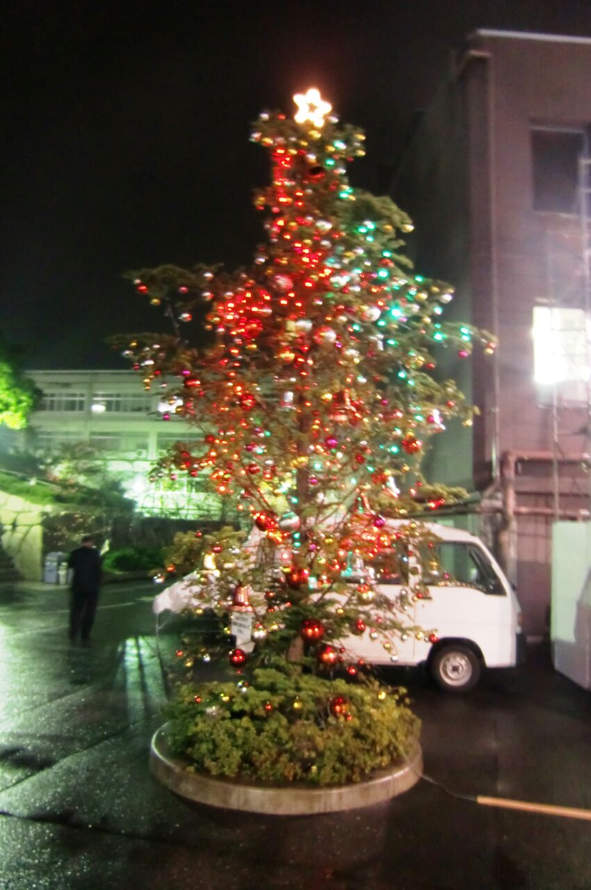 クリスマス直前 イルミネーションスペシャル 09 岡山市内 前編 豆八郎の鉄 バス 街並みフォトライブラリー