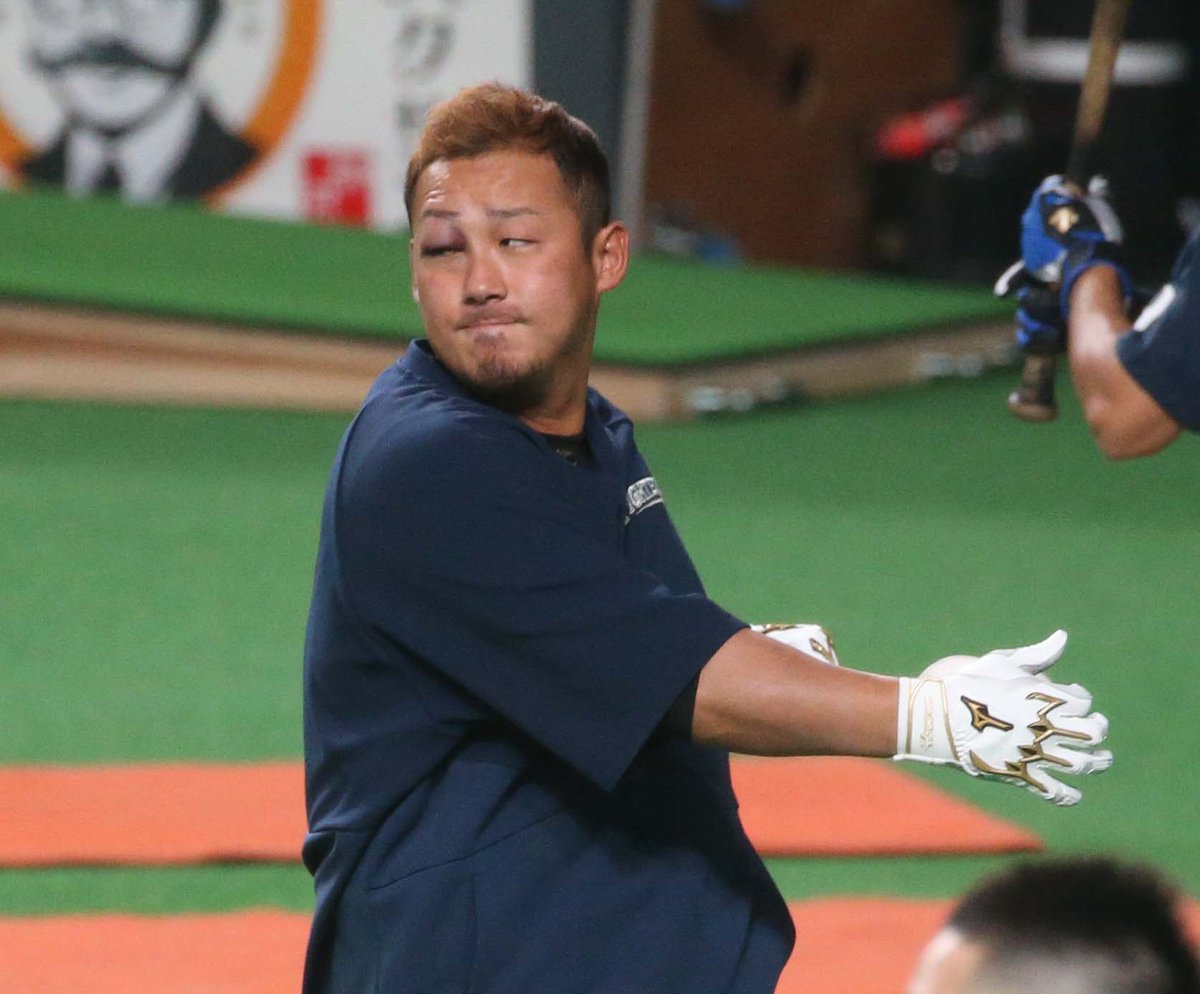 Baseball Days なんjおんj 悲報 中田翔さん バット破壊で右目を怪我