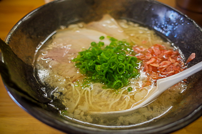 呉のメバル師阿吽（あん） 宇品 塩とんこつラーメン ハンチャンセット