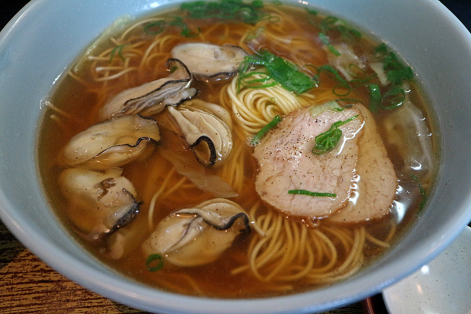 呉のメバル師:かきラーメン かき友 呉市吉浦
