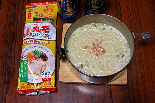棒状 丸幸ラーメンセンター監修 久留米豚骨ラーメン サンポー 棒状 丸幸ラーメンセンター監修 久留米豚骨ラーメン サンポー