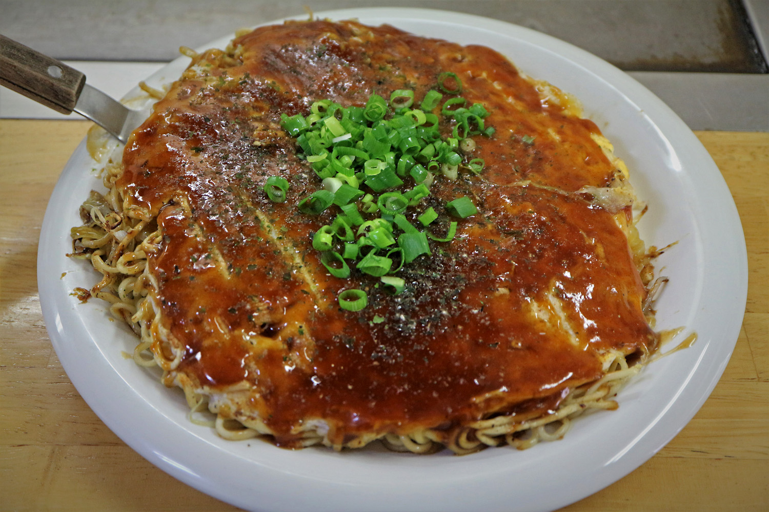 お好み焼き もも 呉市 お好みそばダブル 呉のメバル師 お好み焼き もも 呉市 お好みそばダブル 呉のメバル師