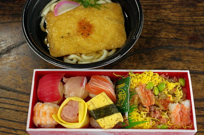 15うどんと手まり寿司IMGP3959