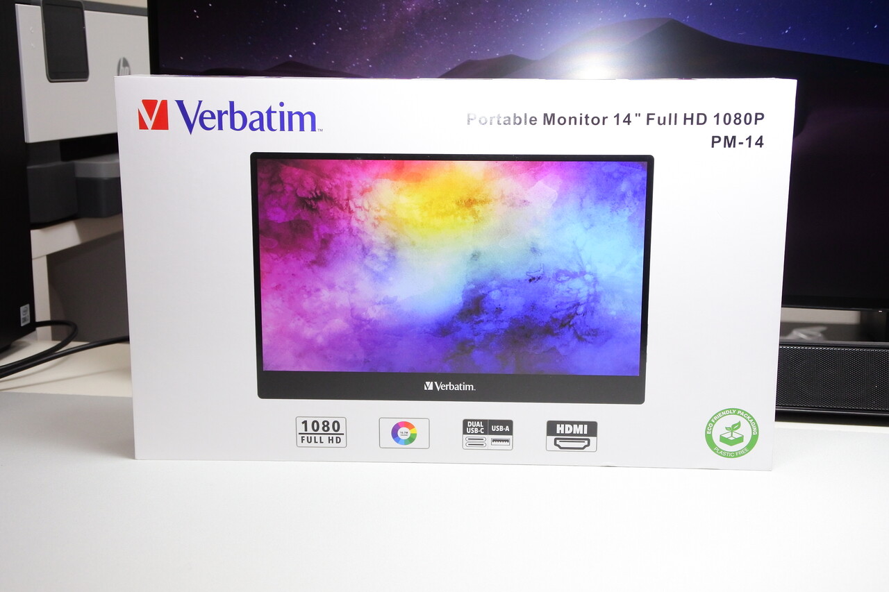 Verbatim PM-14 14インチ ポータブルモニター Verbatim】14インチ ポータブルモニター「PM-14」発売