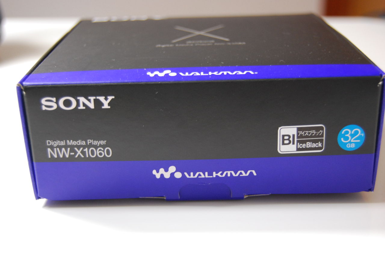 ソニー 史上最高峰ウォークマン Xシリーズ NW-X1060-BIのレビュー 