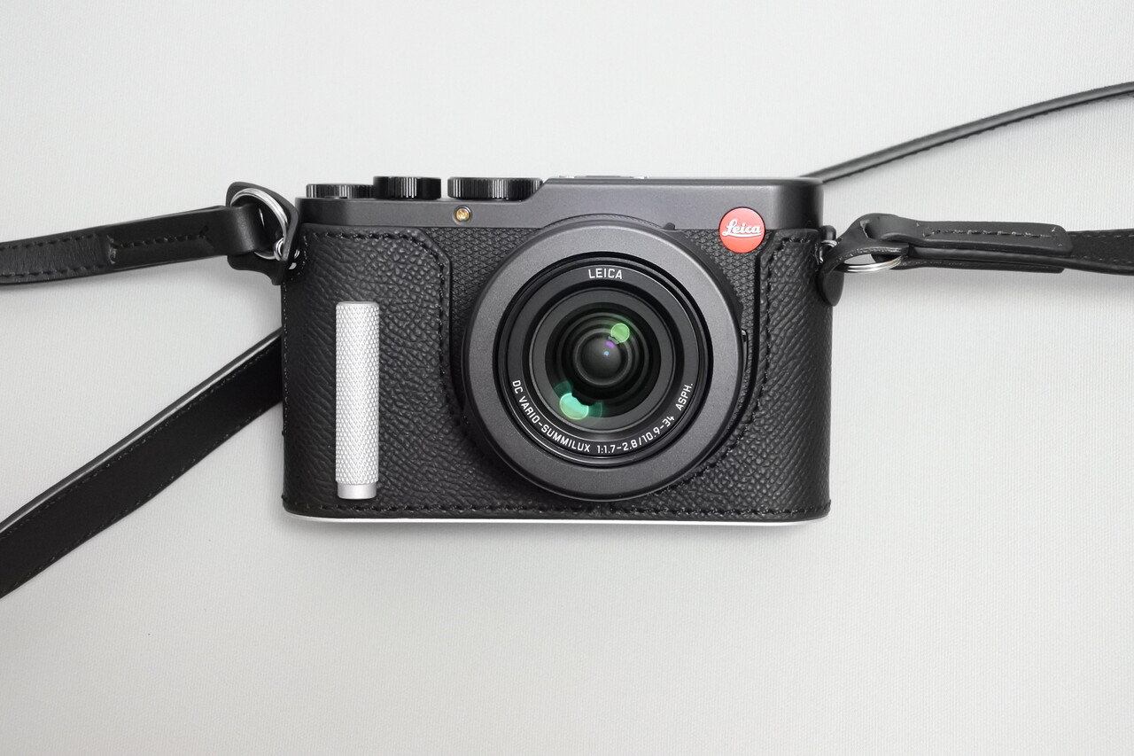 Leica d-lux8 レザーケース＆純正ストラップ付 Leica d-lux8 レザーケース＆純正ストラップ付 VOVMOEYA カメラケース