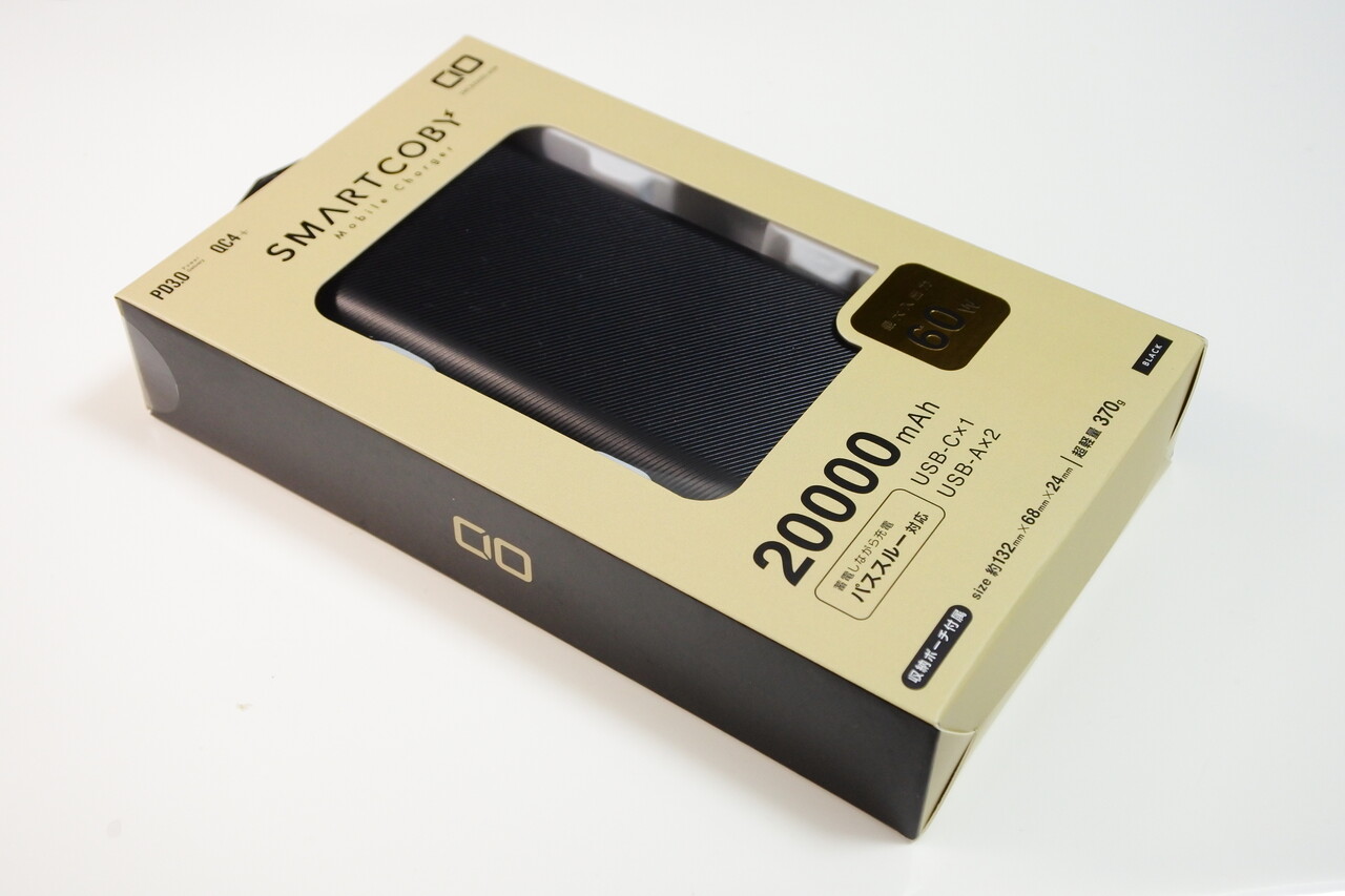 大容量モバイルバッテリーをモバイルノートPCの電源に使ってみた