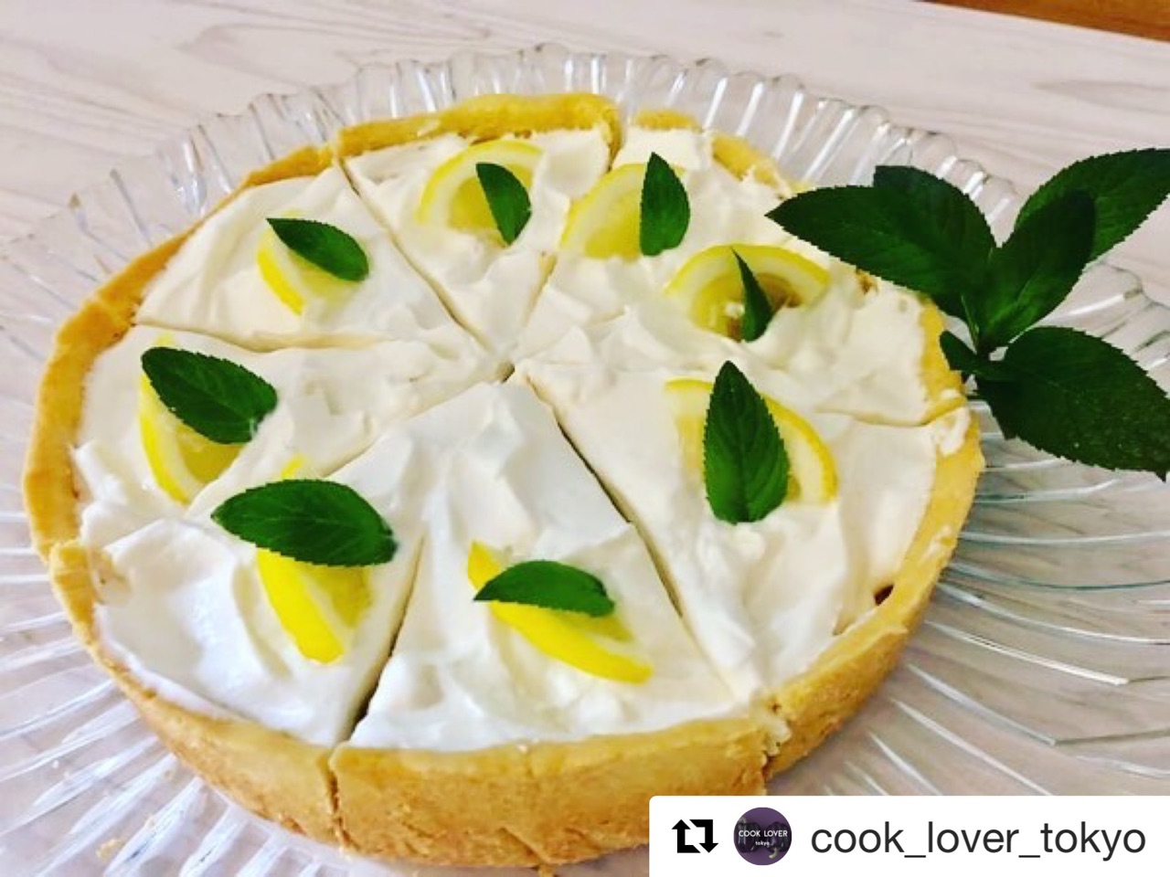 レモンチーズタルト Qcレシピ集