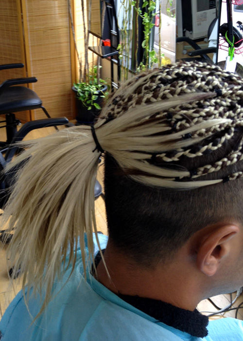 川 O 川 祭りのヘアスタイル 大館神明社祭典 その１ 男性編 Queen S Hair Blog