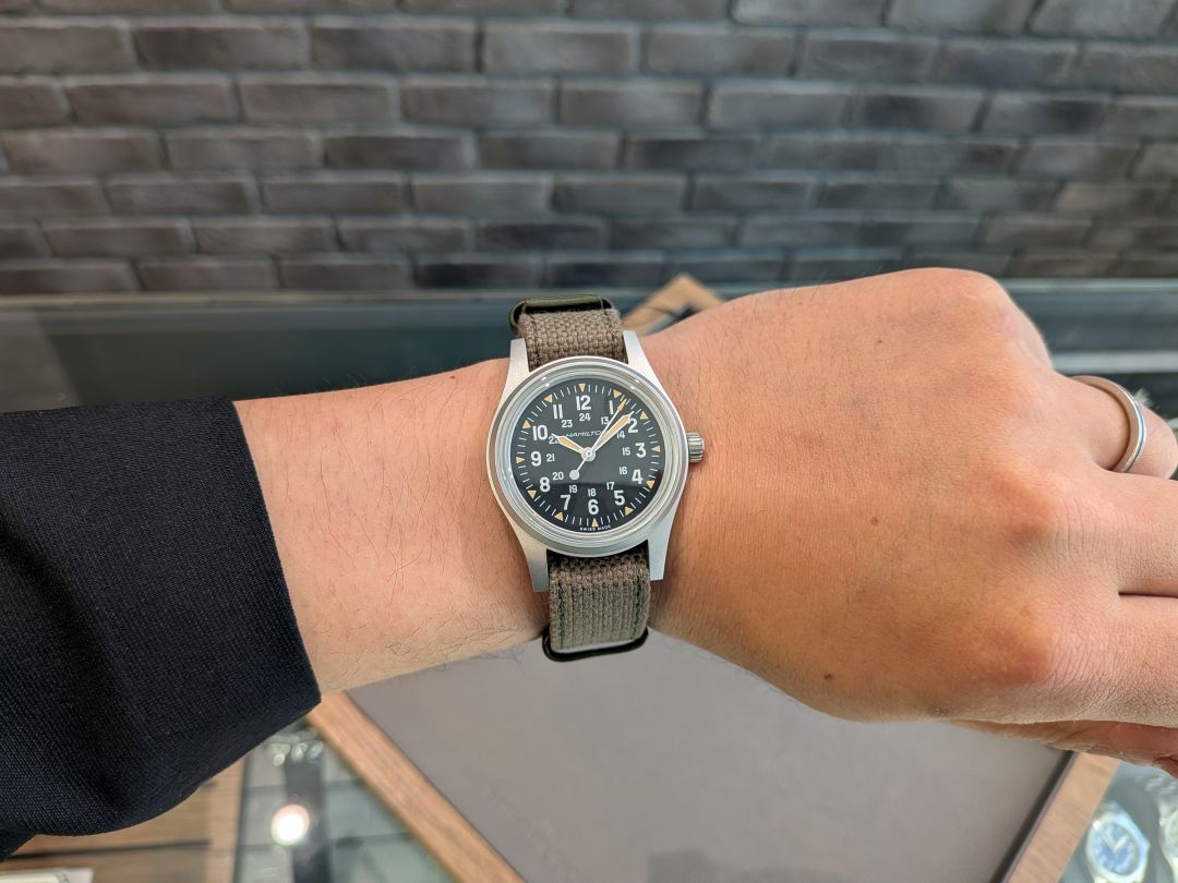 Hamilton】カーキ フィールド メカ 36mm ジャパン エディション ついに