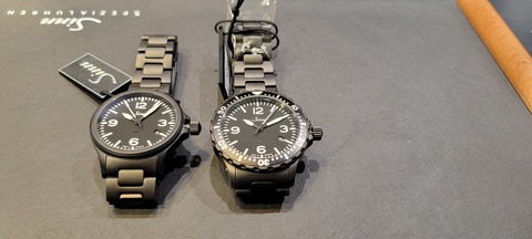 【中古】 Sinn 856　期間限定お値下げ中！ Sinn「856」「857」オールマットブラック テギメント入荷