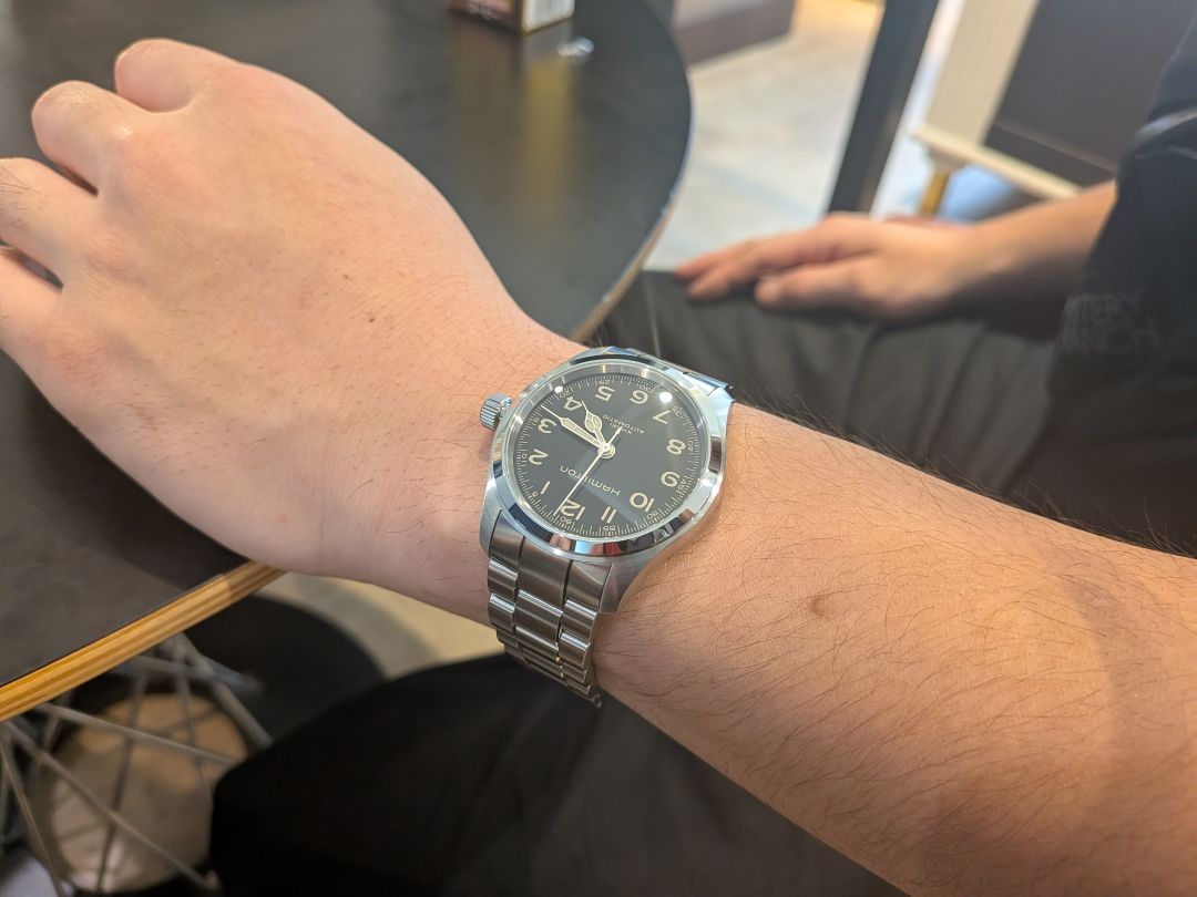 Hamilton】迷ったのはケースサイズ。最後に選ばれたマーフ 38mm