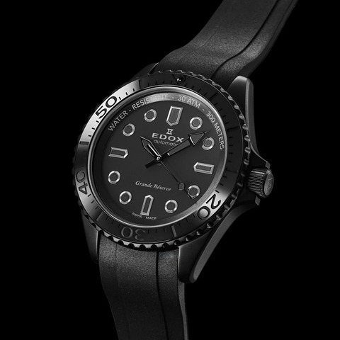 ネプチュニアン グランデ リザーブ オートマティック ジャパン リミテッド エディション 42mm ブラック-2