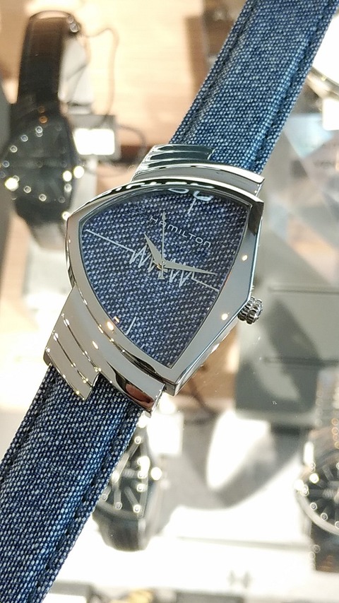 極美品 HAMILTON ベンチュラ デニム メンズ 電池交換メンテ済 534a9593-s.jpg