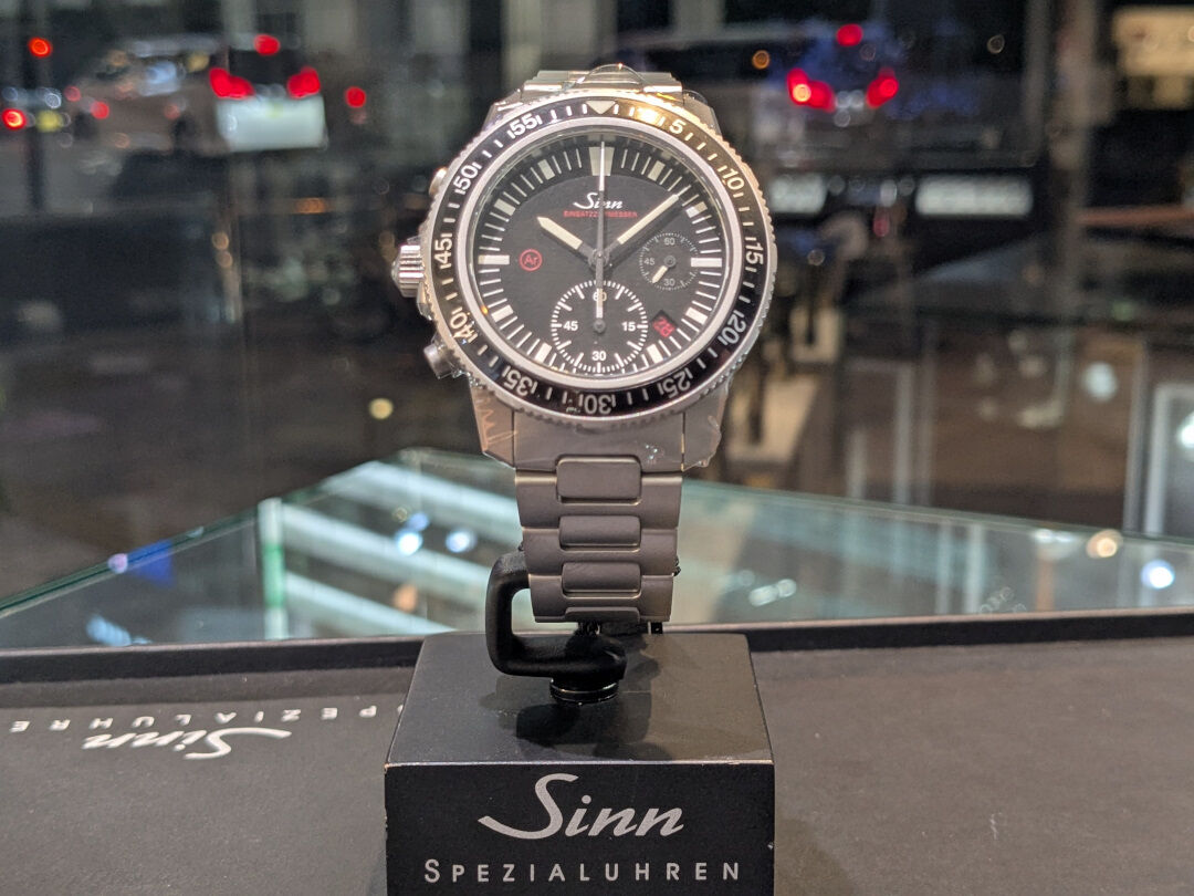 Sinn】機能的には伝統的、だがEinsatz Zeit Messerであるクロノグラフ