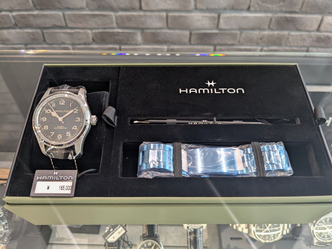 HAMILTON マーフ42mm（ステンレスブレスレット付き） ハミルトン“マーフ”にステンレスブレスレットが！！ - 精光堂