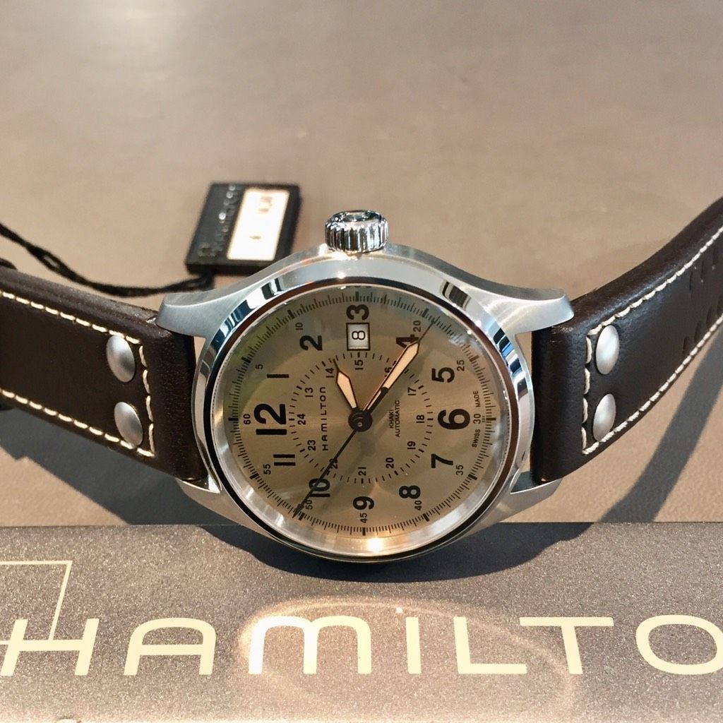 休日時計は何着けてる？ハミルトンカーキフィールドAUTO【H70595523