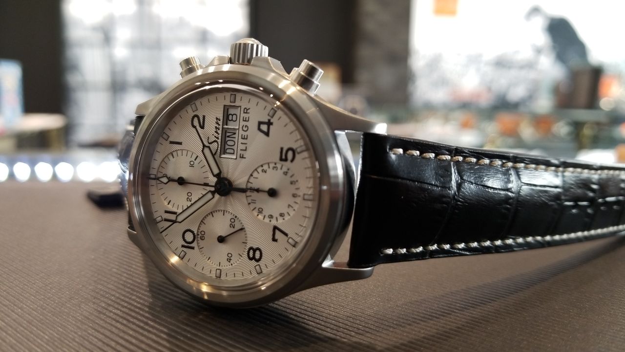 sinn ジン356.SA フリーガーⅢ ジン純正ラバーベルト(純正革