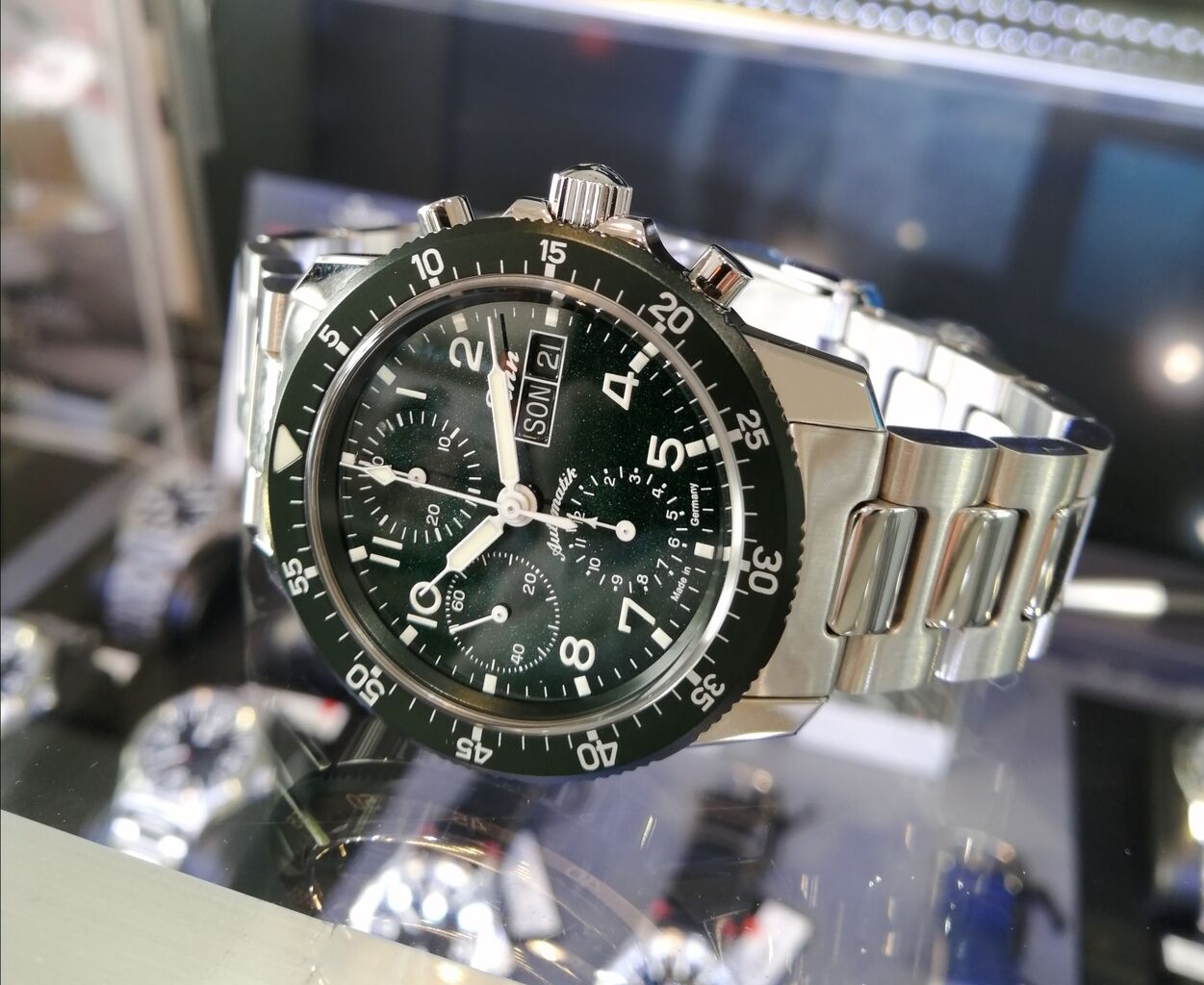 sinn 103.SA.G】限定500本！新色のメタリックグリーン！！ : QUELLE 