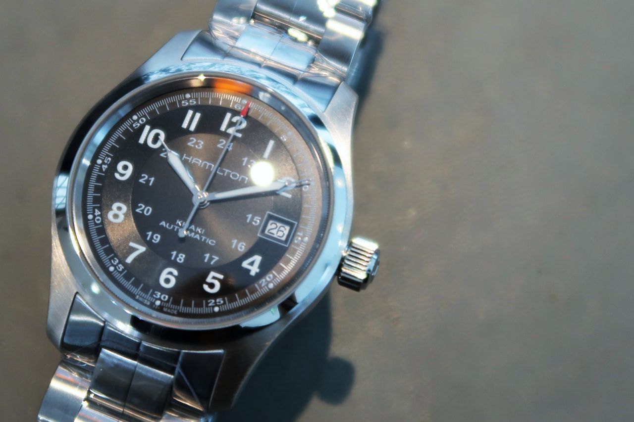ハミルトン カーキ フィールド H70455133 H-10 38mm 安心なハミルトン カーキ・フィールド・オート H70455133