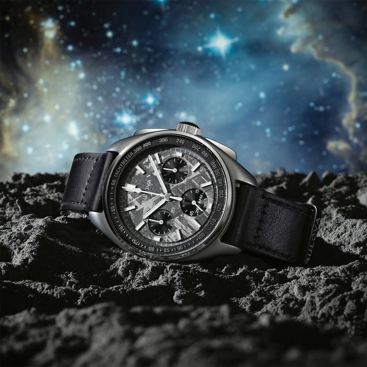 専用 ブローバ 98A186 SP アポロ15号 高振動 クォーツ 腕時計 ②