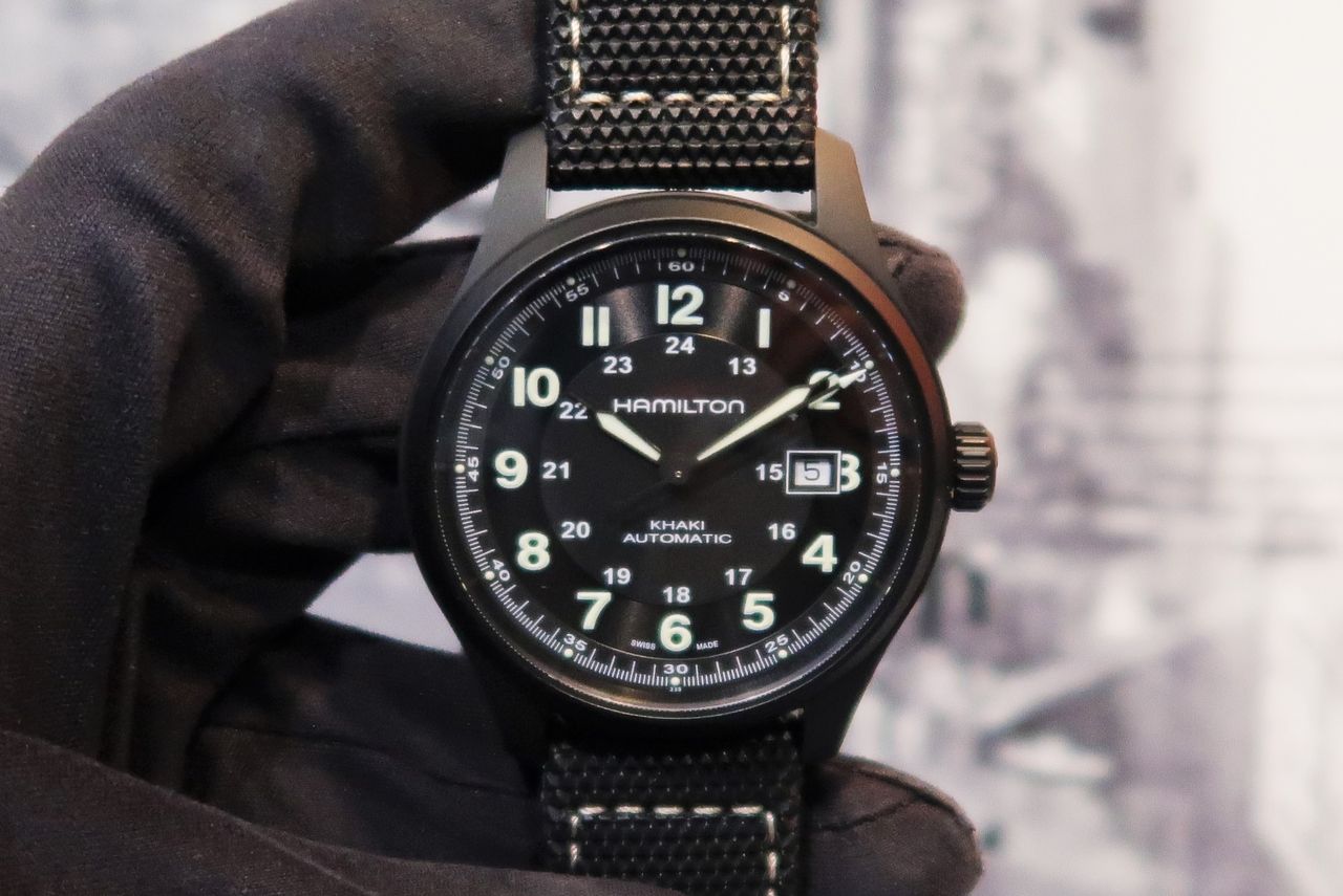 【ハミルトン】チャタン クォーツ H70575733】ハミルトン×チタン : QUELLE HEURE -ケルエ- 大阪心斎橋店