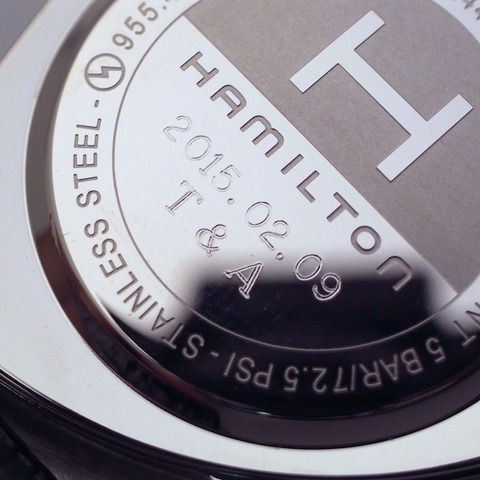 ハミルトン 刻印 1