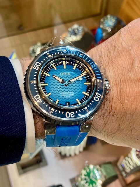 ORIS】オリス1デカ厚のアクイスプロ 4000m！ : QUELLE HEURE -ケルエ