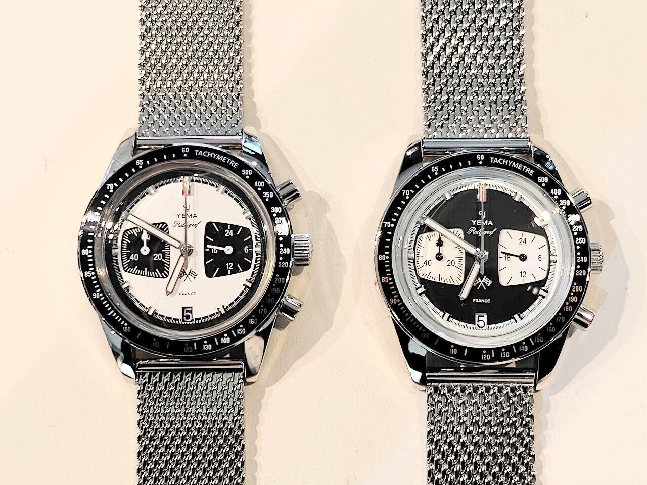 YEMAイエマ_ラリーグラフ_リバースパンダ_39mm 【公式通販】 YEMAイエマ_ラリーグラフ_リバースパンダ_39mm 【公式通販】